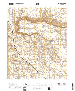 Mesa Parada NW 2018 topographic map thumbnail