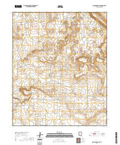 Mesa Redonda NW 2018 topographic map thumbnail