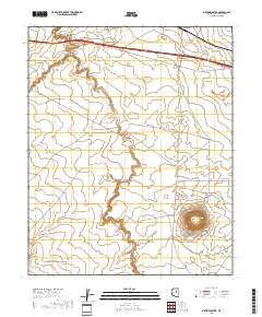 Meteor Crater 2018 topographic map thumbnail