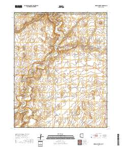 Mexican Water 2018 topographic map thumbnail