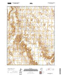 Mexican Water SW 2018 topographic map thumbnail