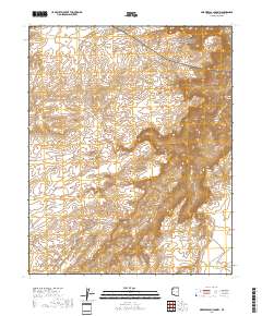 Milkweed Canyon NW 2018 topographic map thumbnail