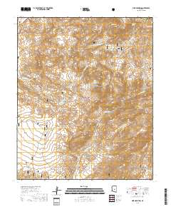Mine Mountain 2018 topographic map thumbnail