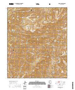 Mitchell Peak 2018 topographic map thumbnail