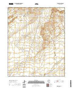 Mitten Peak 2018 topographic map thumbnail