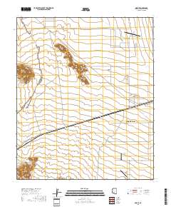 Mobile 2018 topographic map thumbnail