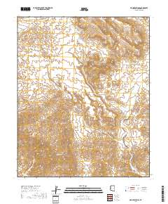 Mohave Springs 2018 topographic map thumbnail