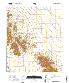 Mohawk Mountains SE 2018 topographic map thumbnail