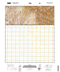 Montezuma Pass 2018 topographic map thumbnail