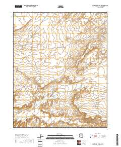 Montezumas Chair NW 2018 topographic map thumbnail