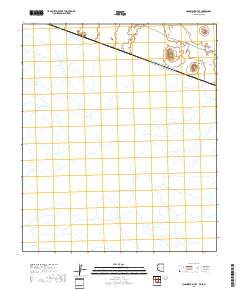Monument Bluff 2018 topographic map thumbnail
