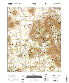 Moritz Ridge 2018 topographic map thumbnail