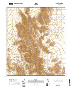 Mount Ajo 2018 topographic map thumbnail
