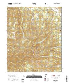 Mount Baldy 2018 topographic map thumbnail