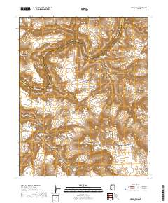 Havasu Falls 2018 topographic map thumbnail