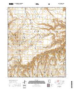 Hay Lake 2018 topographic map thumbnail