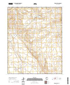 Hazen Hole Tank 2018 topographic map thumbnail