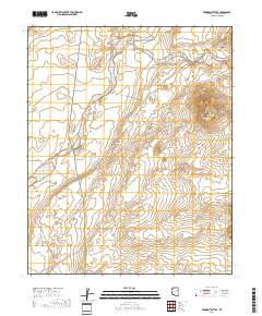 Hennessy Buttes 2018 topographic map thumbnail