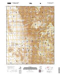 Hickey Mountain 2018 topographic map thumbnail