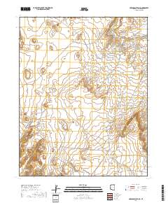 Hogansaani Spring 2018 topographic map thumbnail