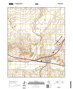 Holbrook 2018 topographic map thumbnail