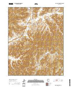 Hole In Rock Valley 2018 topographic map thumbnail