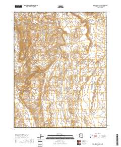 Hole-n-Wall Canyon 2018 topographic map thumbnail