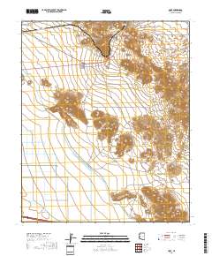 Hope 2018 topographic map thumbnail