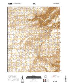 Horse Flat 2018 topographic map thumbnail