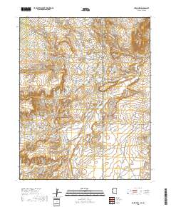 Horse Mesa 2018 topographic map thumbnail