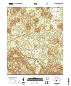 Horseshoe Cienega 2018 topographic map thumbnail