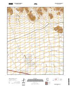 Hot Rock Mountain 2018 topographic map thumbnail