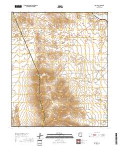 Hot Well 2018 topographic map thumbnail