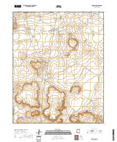 White Cone 2018 topographic map thumbnail