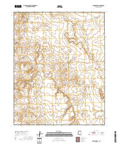 White Pockets 2018 topographic map thumbnail