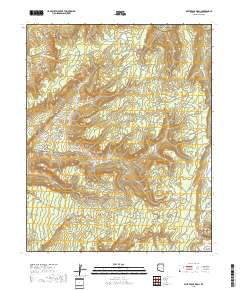White Rock Wash 2018 topographic map thumbnail
