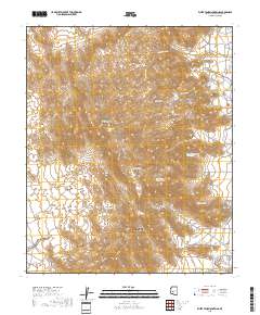 White Tank Mountains 2018 topographic map thumbnail