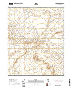 White Water Tank 2018 topographic map thumbnail