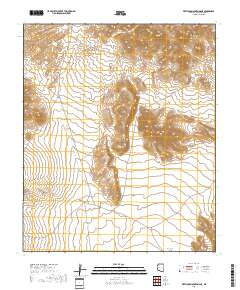 Whitlock Mountains NE 2018 topographic map thumbnail