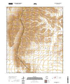 Whitlock Peak 2018 topographic map thumbnail