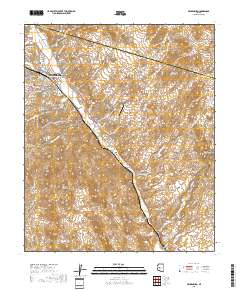 Wickenburg 2018 topographic map thumbnail