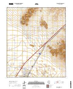Willcox North 2018 topographic map thumbnail