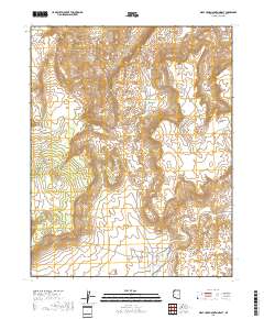 Wolf Hole Mountain East 2018 topographic map thumbnail