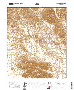 Yellow Medicine Butte 2018 topographic map thumbnail
