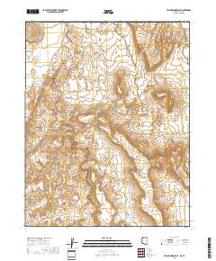 Yellowhorse Flat 2018 topographic map thumbnail