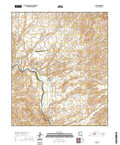 York 2018 topographic map thumbnail