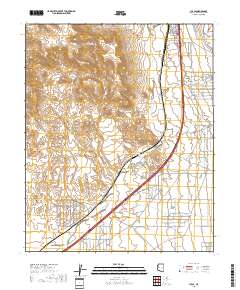 Yucca 2018 topographic map thumbnail