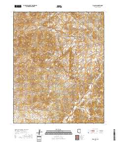 Yucca Hill 2018 topographic map thumbnail