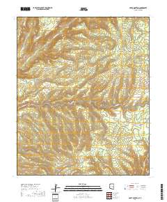 Odart Mountain 2018 topographic map thumbnail