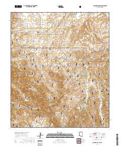 O'Donnell Canyon 2018 topographic map thumbnail